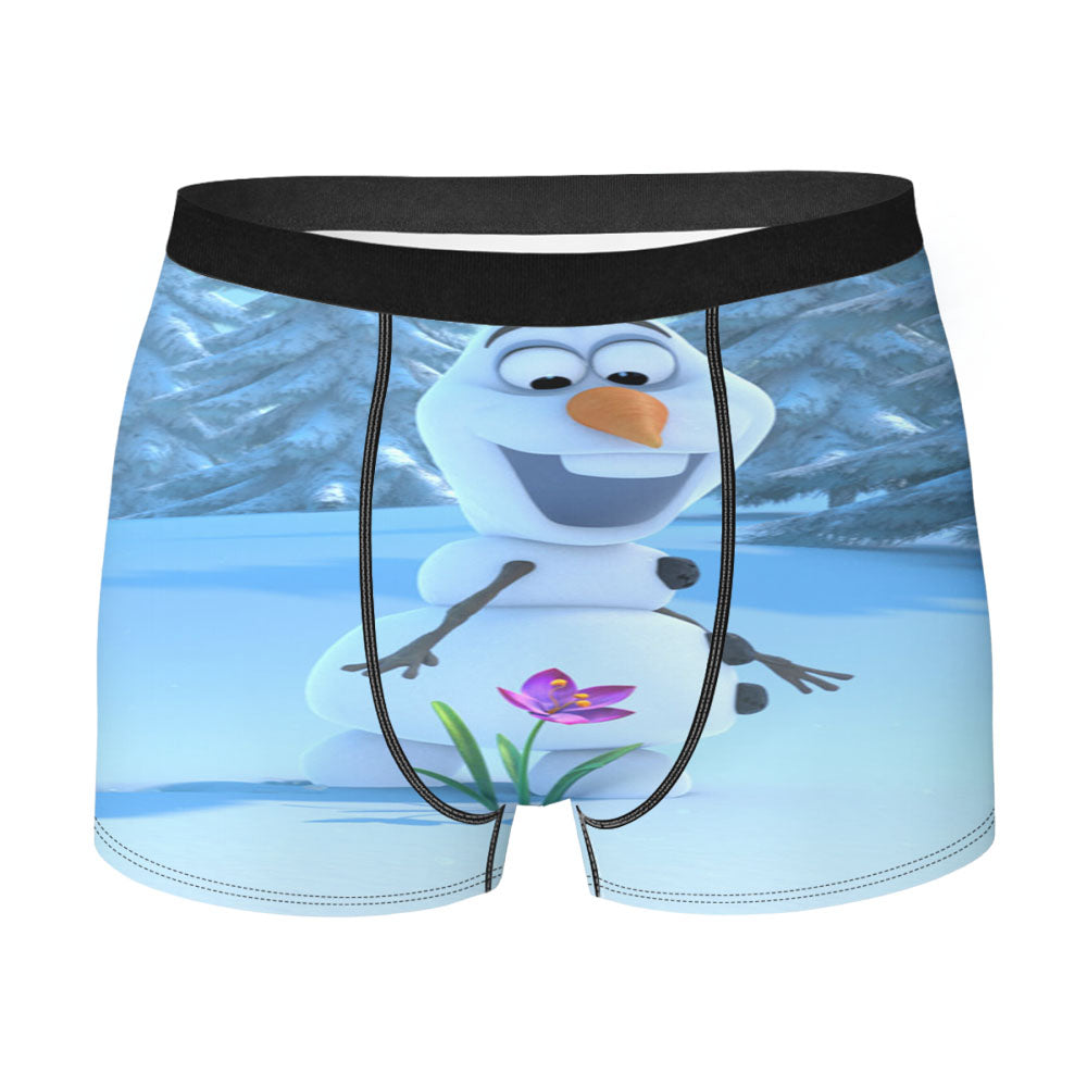 Olaf Disney Frozen Men'S Boxer Briefs