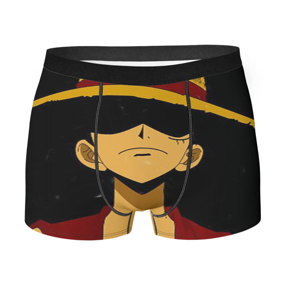 One Piece Luffy Dark Men'S Boxer Briefs