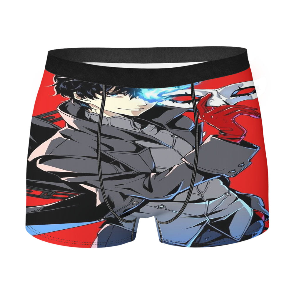 P5 Ren Amamiya Joker Persona 5 Men'S Boxer Briefs