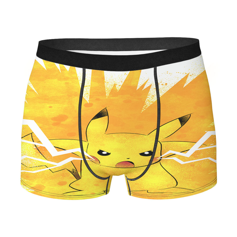 Pikachu 1000 Volt Men'S Boxer Briefs