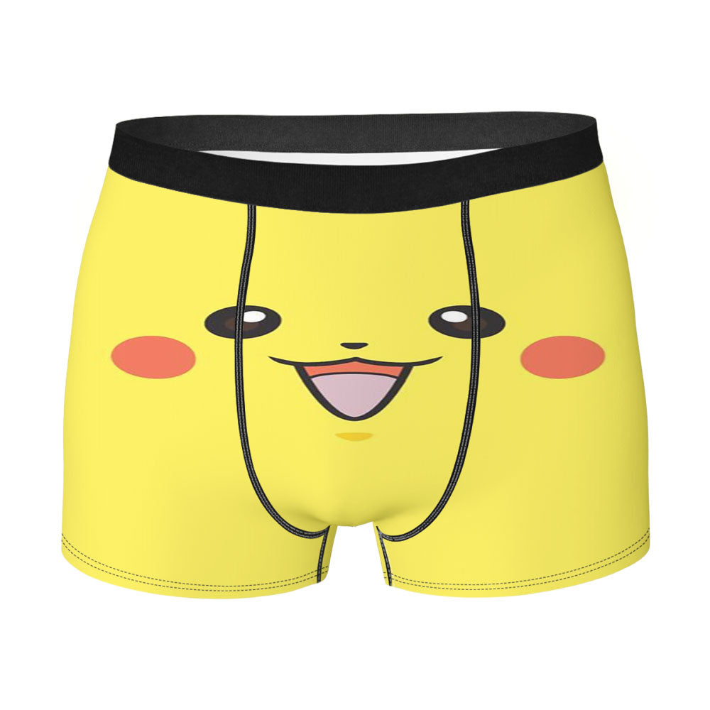 Pikachu Face Men'S Boxer Briefs