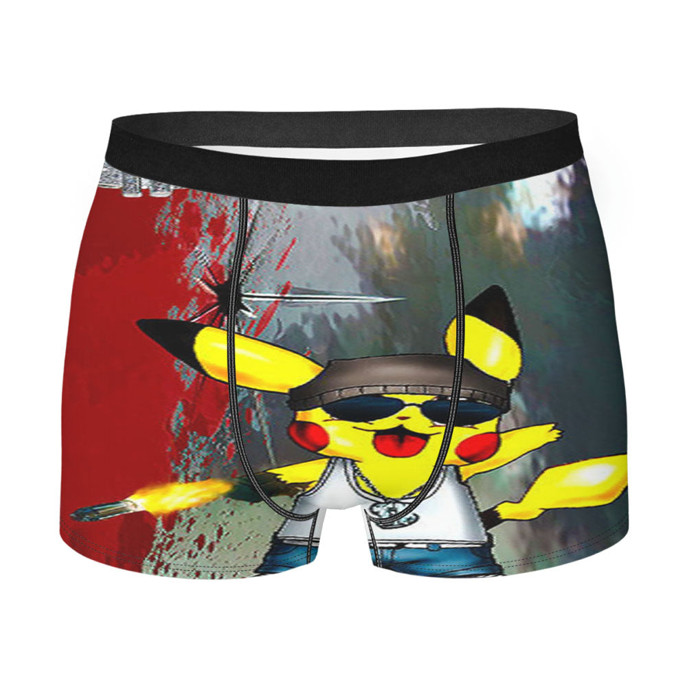 Pikachu Gangster Men'S Boxer Briefs