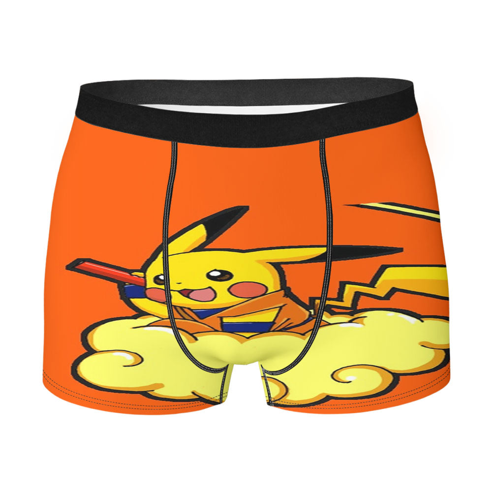Pikachu Goku Dragon Ball Men'S Boxer Briefs