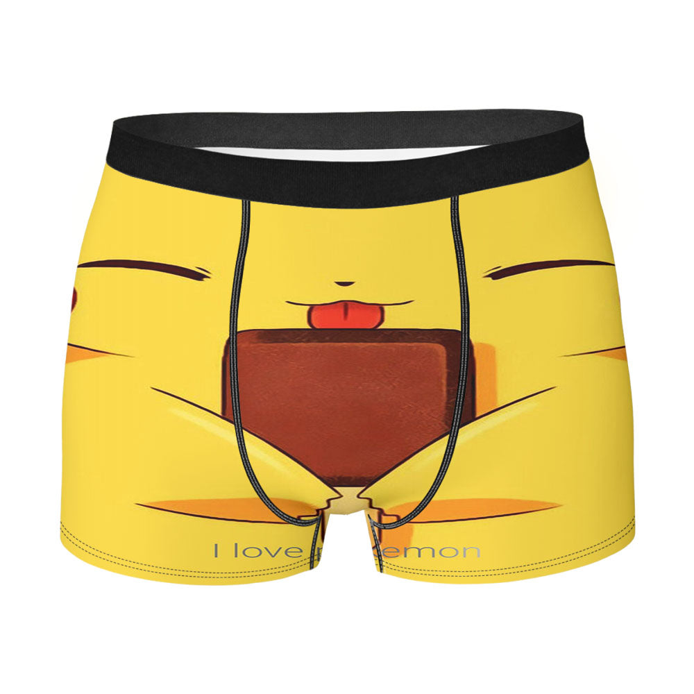 Pikachu Ice Cream August Men'S Boxer Briefs