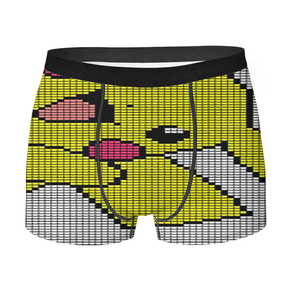 Pikachu Mosaic Square Men'S Boxer Briefs
