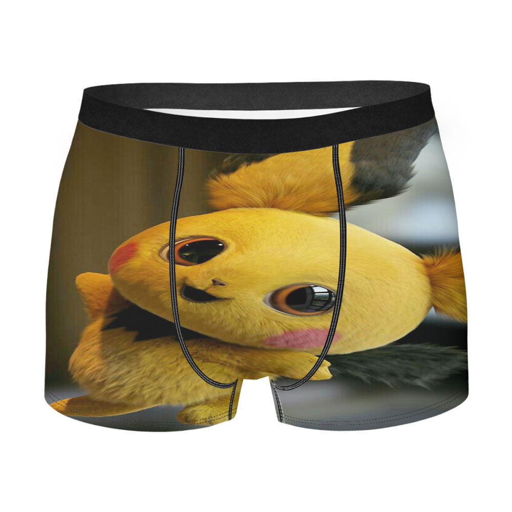 Pikachu Movie Poster Men'S Boxer Briefs