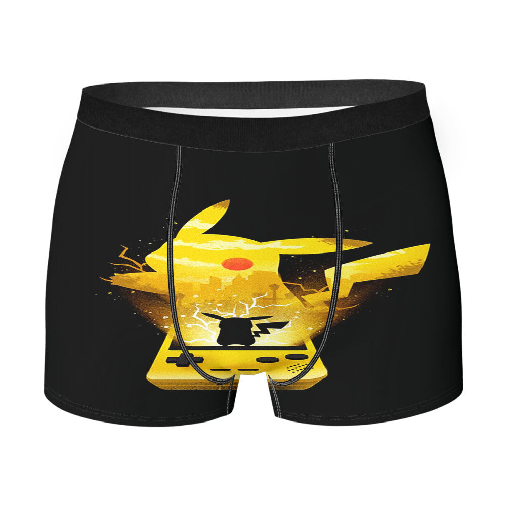 Pikachu Out Of Gameboy Men'S Boxer Briefs