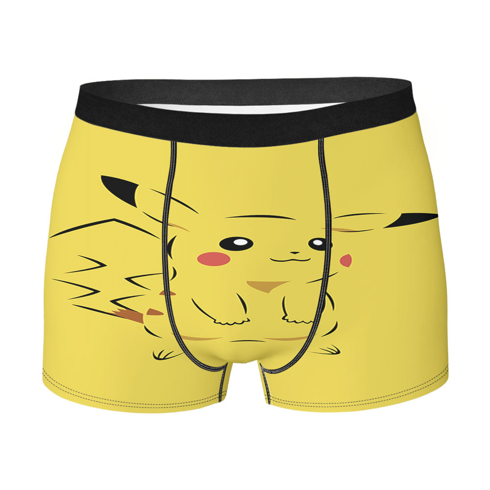 Pikachu Poke Men'S Boxer Briefs