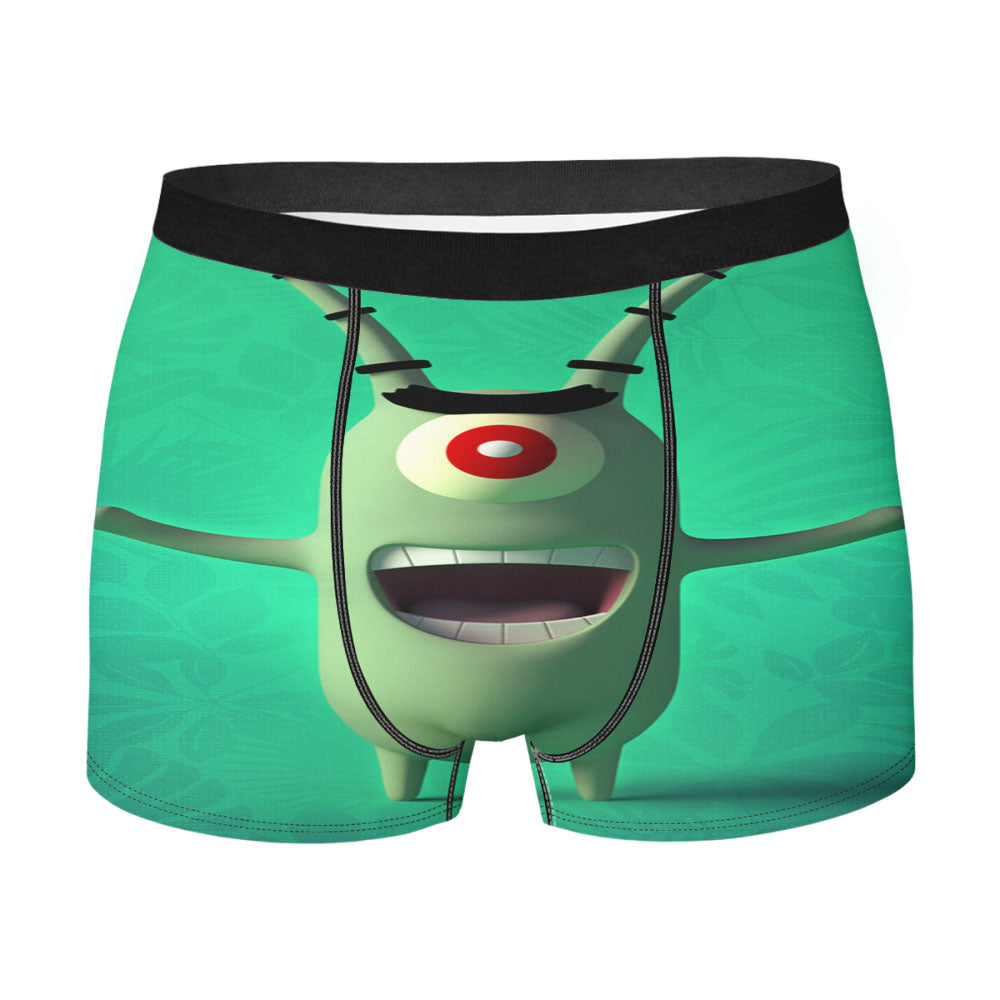 Plankton Spongebob Men'S Boxer Briefs