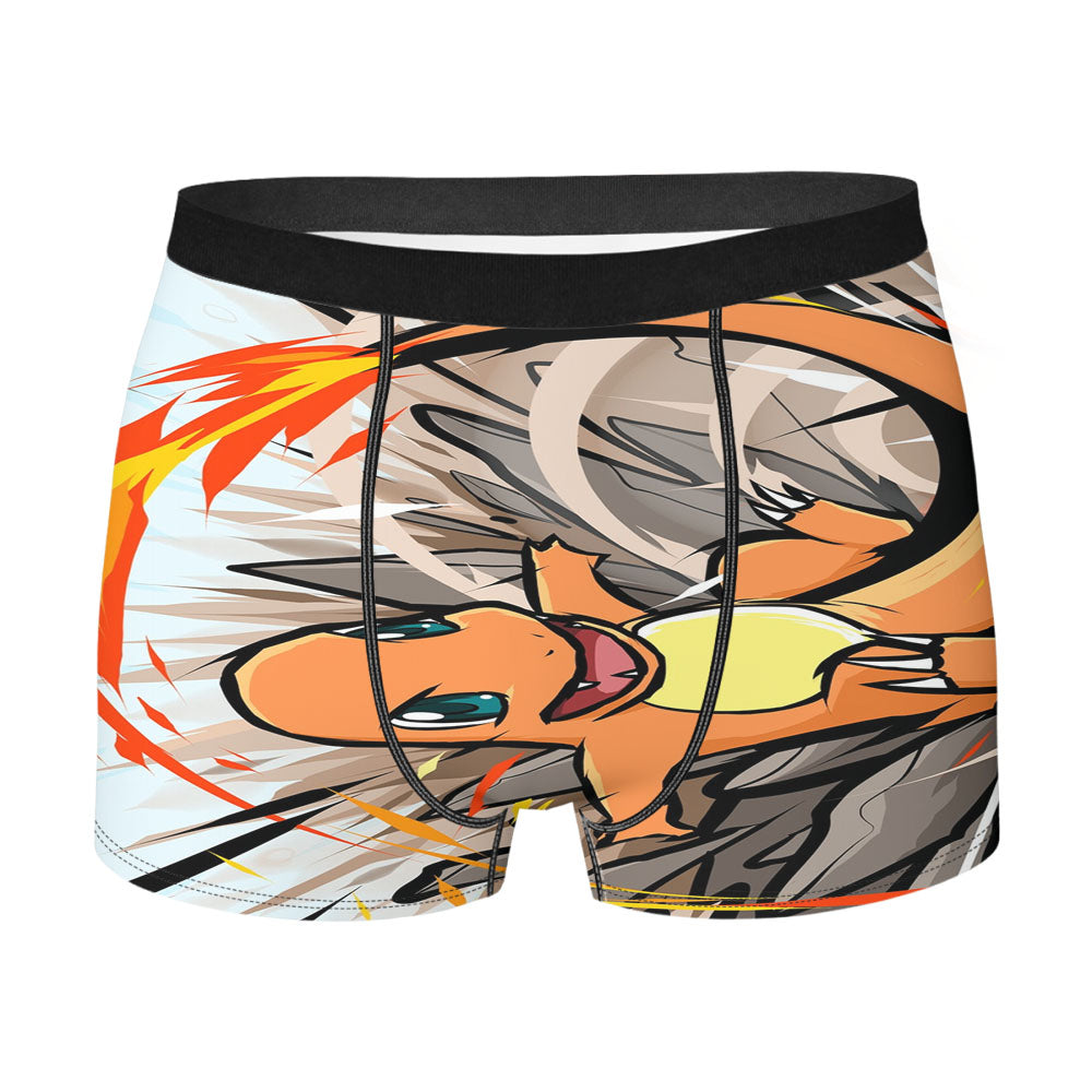 Pokemon Charmander Attacks Men'S Boxer Briefs