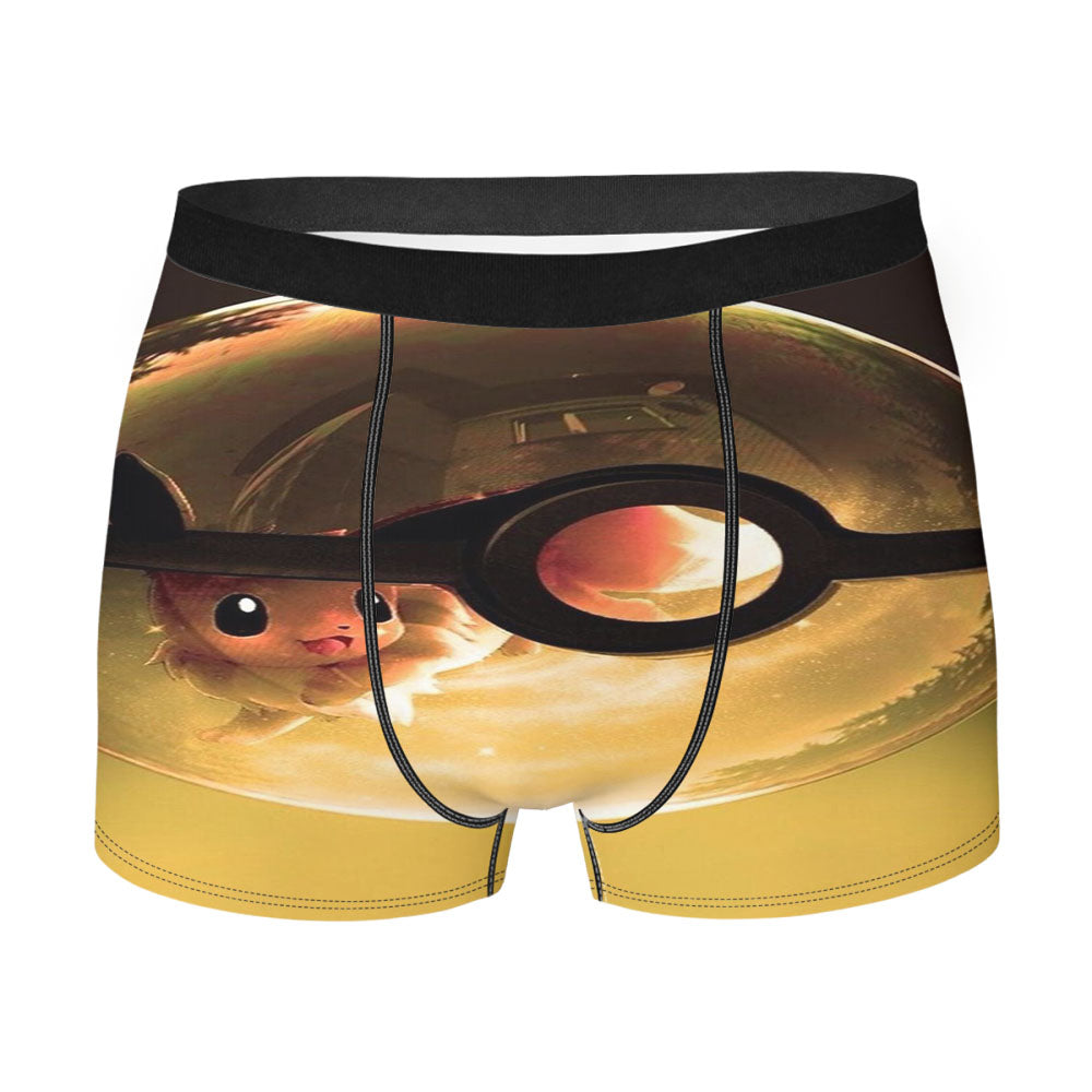 Pokemon Eevee Pokeball Men'S Boxer Briefs