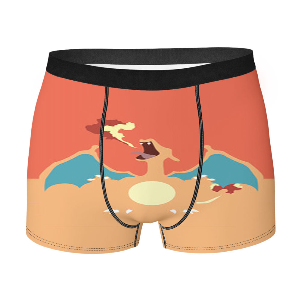 Pokemon Fire Men'S Boxer Briefs