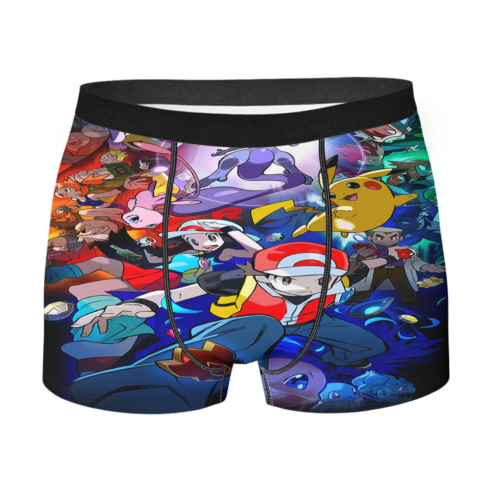Pokemon Fire Red Fanart Men'S Boxer Briefs
