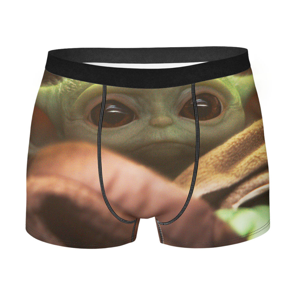 Popular Baby Yoda Men'S Boxer Briefs