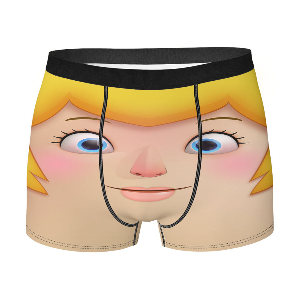 Princess Peach Mario Men'S Boxer Briefs