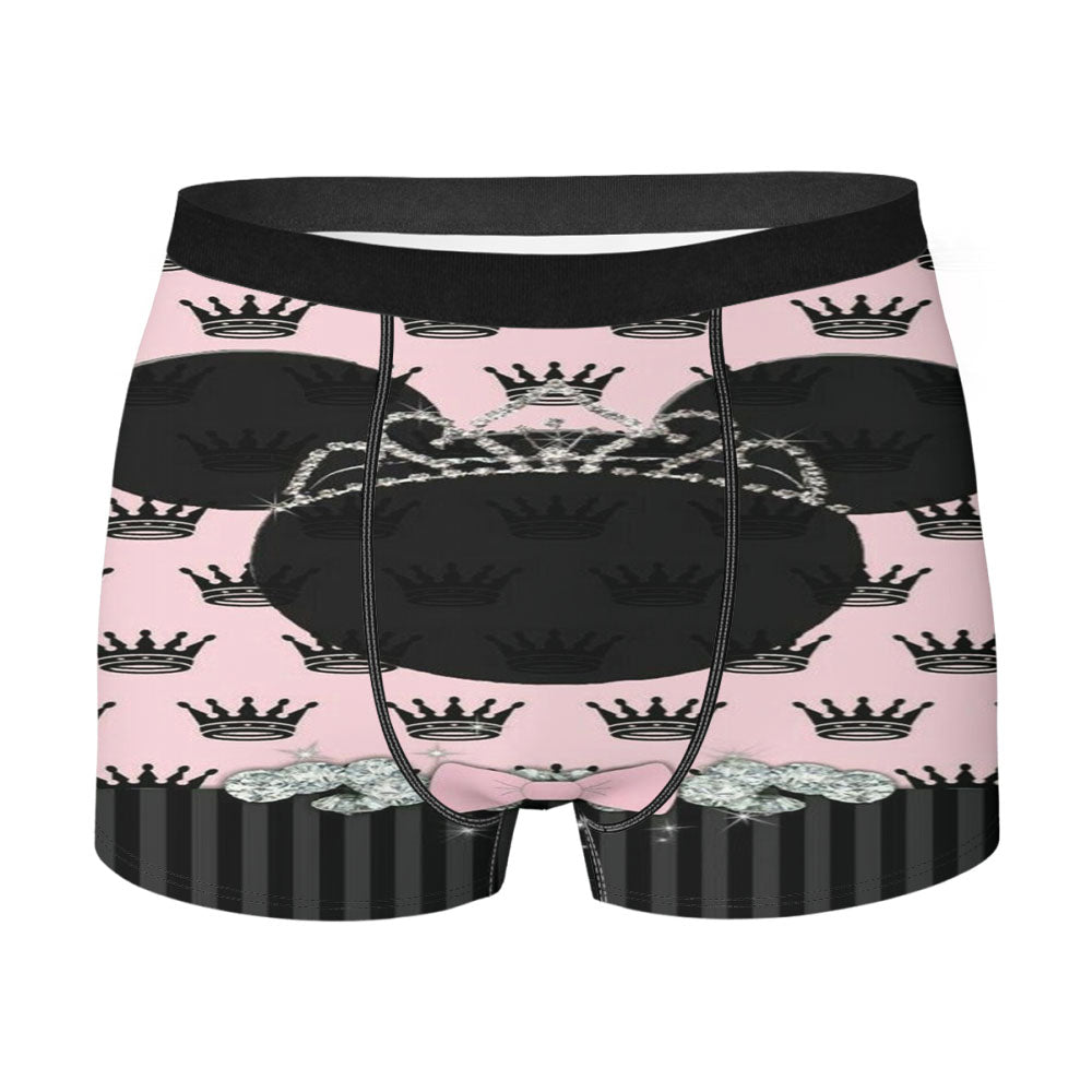 Queen Minnie Mouse Crown Men'S Boxer Briefs