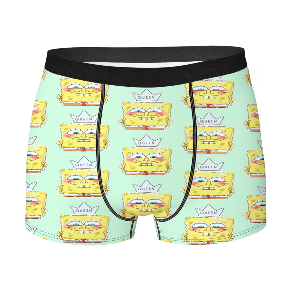 Queen Spongebob Wallpaper Men'S Boxer Briefs