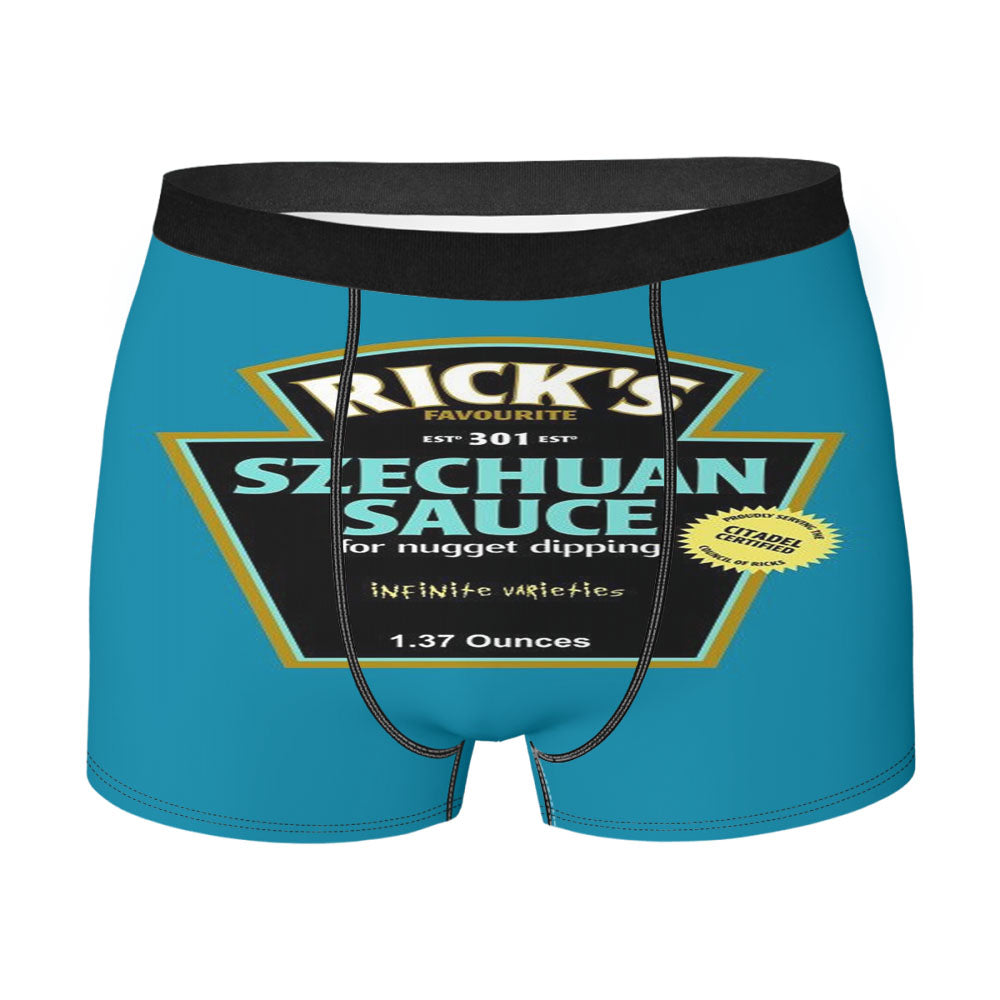 Rick Favourite Szechuan Sauce Nugget Dipping Men'S Boxer Briefs