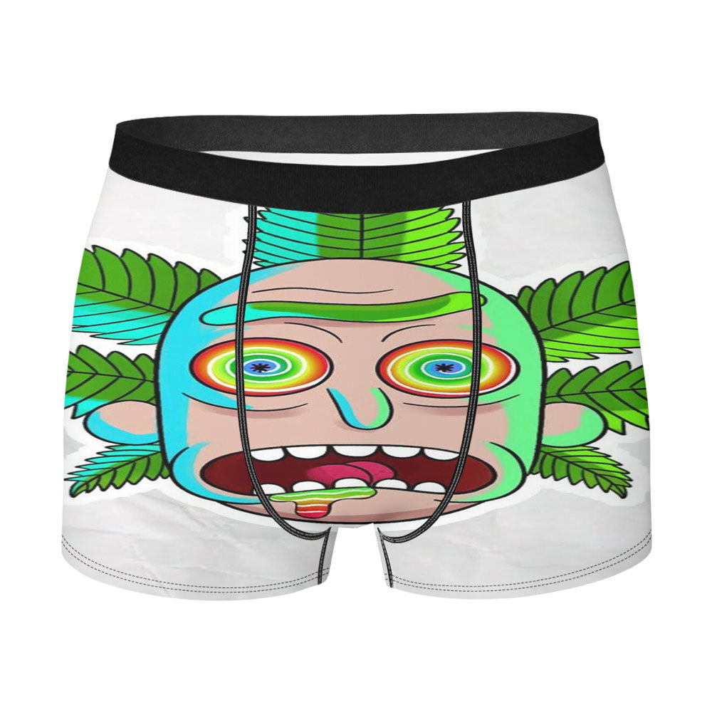 Ricky Cannabis Head Men'S Boxer Briefs