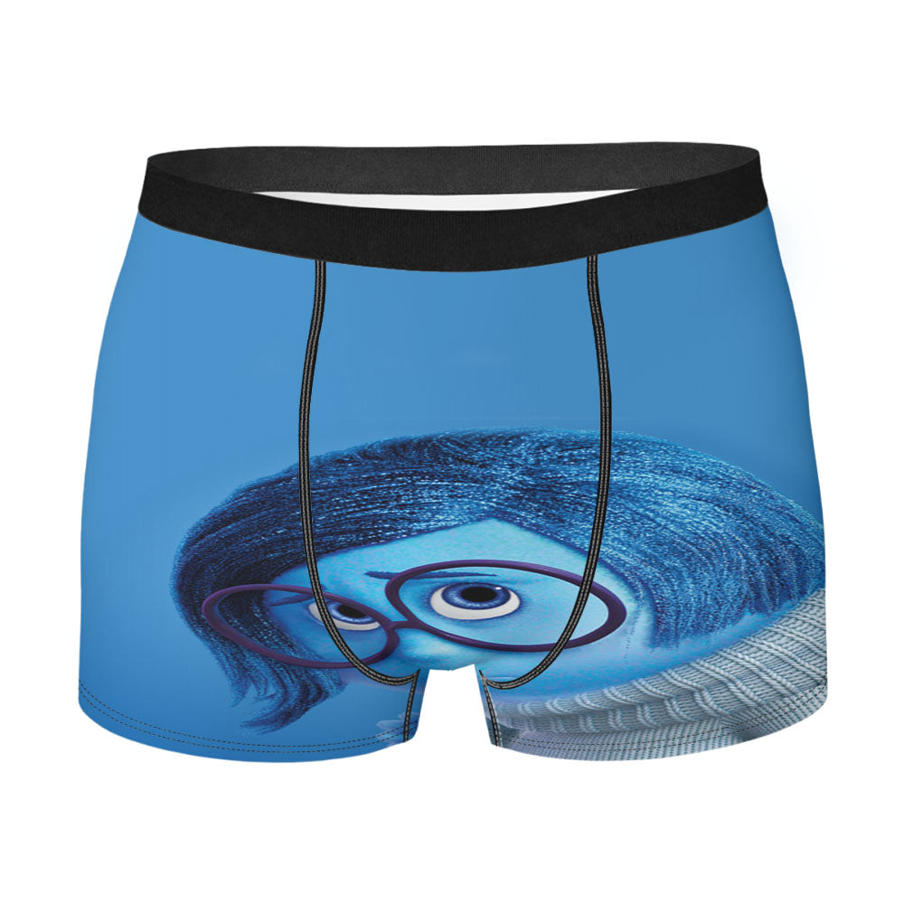 Sadness Inside Out Disney Men'S Boxer Briefs