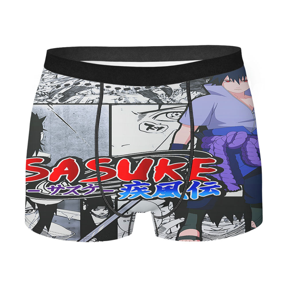 Sasuke Uchiha Comic Men'S Boxer Briefs