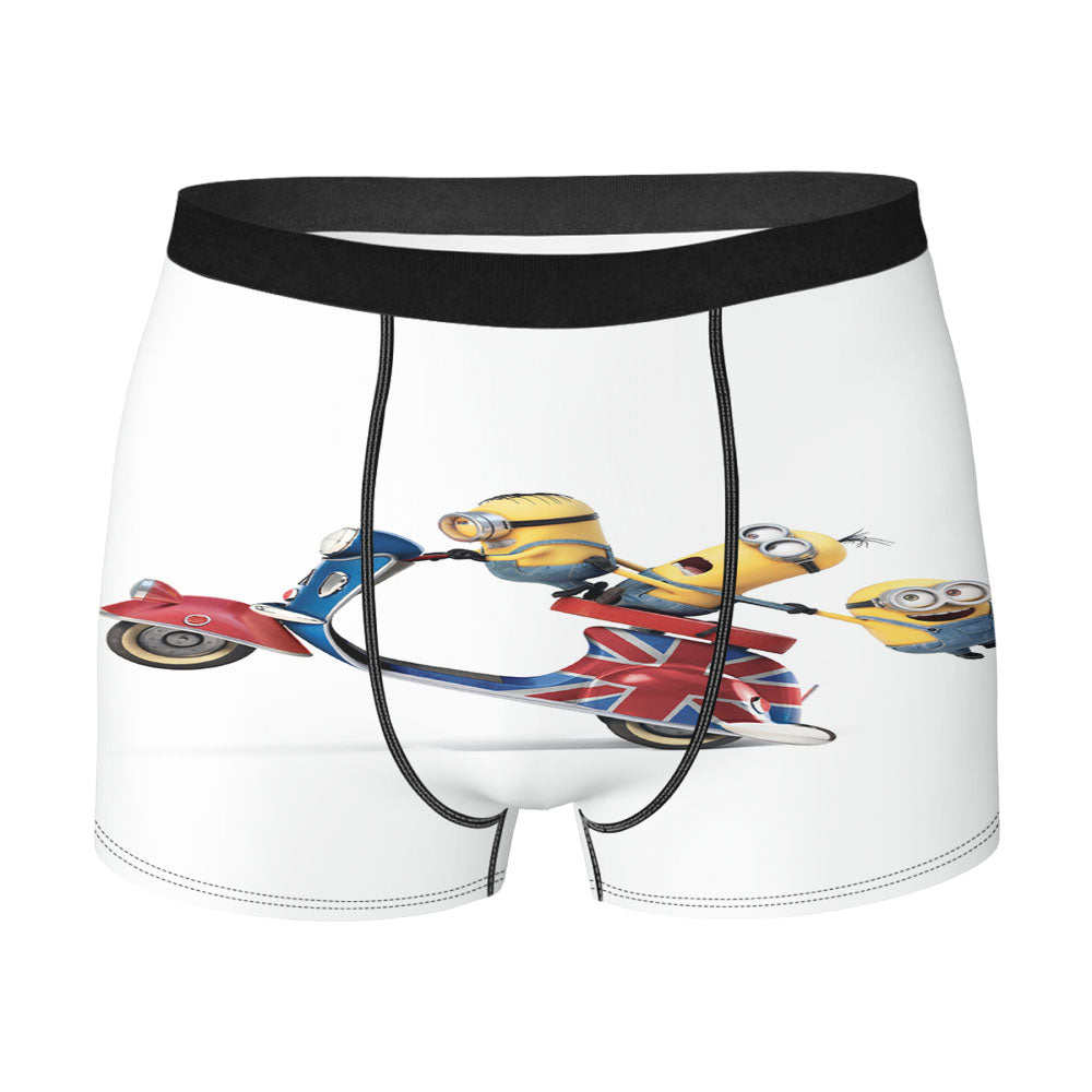 Scooter Minions Men'S Boxer Briefs