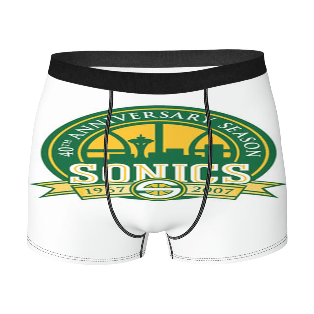 Seattle Sonics 40Th Men'S Boxer Briefs