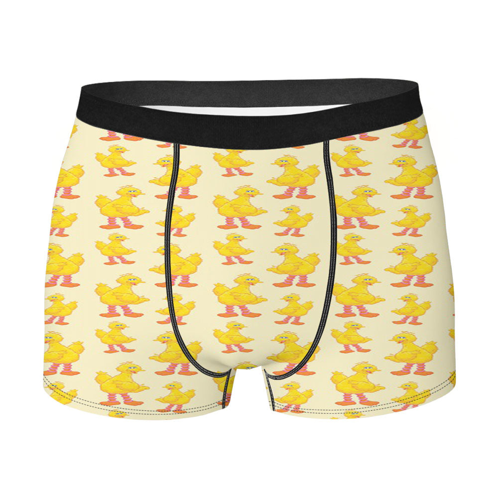 Sesame Street Pattern Men'S Boxer Briefs