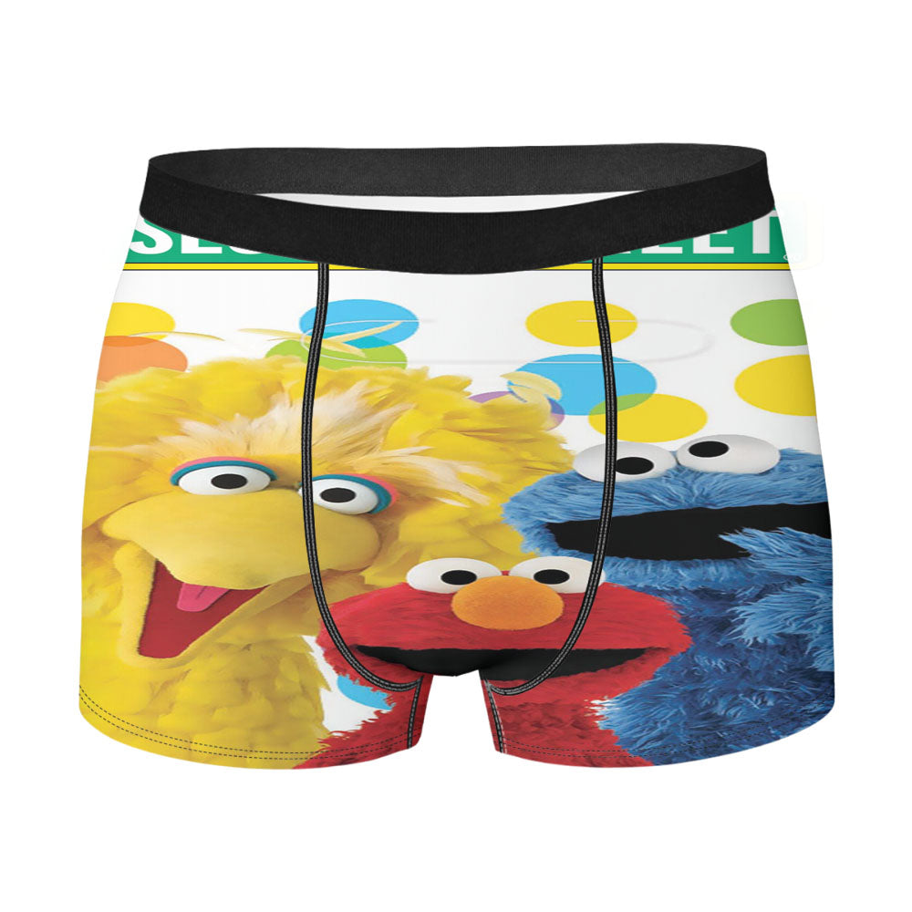 Sesame Street Poster Men'S Boxer Briefs
