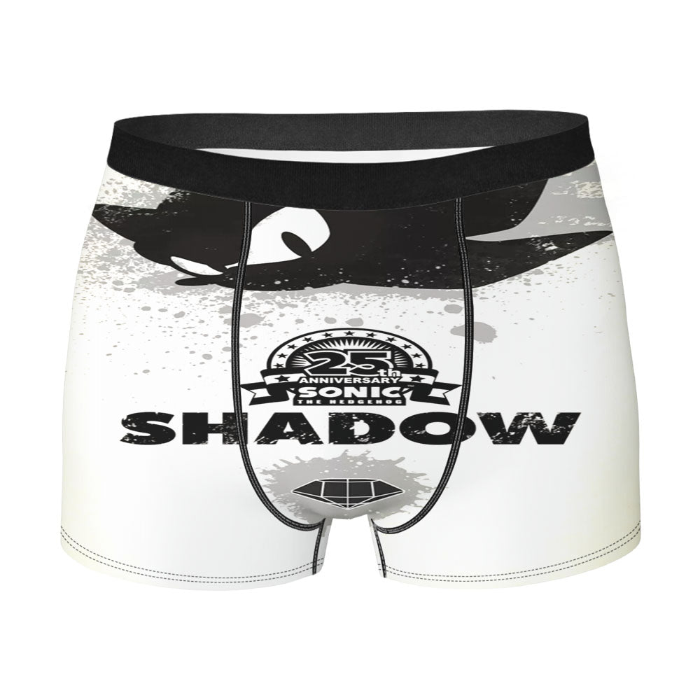 Shadow Black Sonic Men'S Boxer Briefs