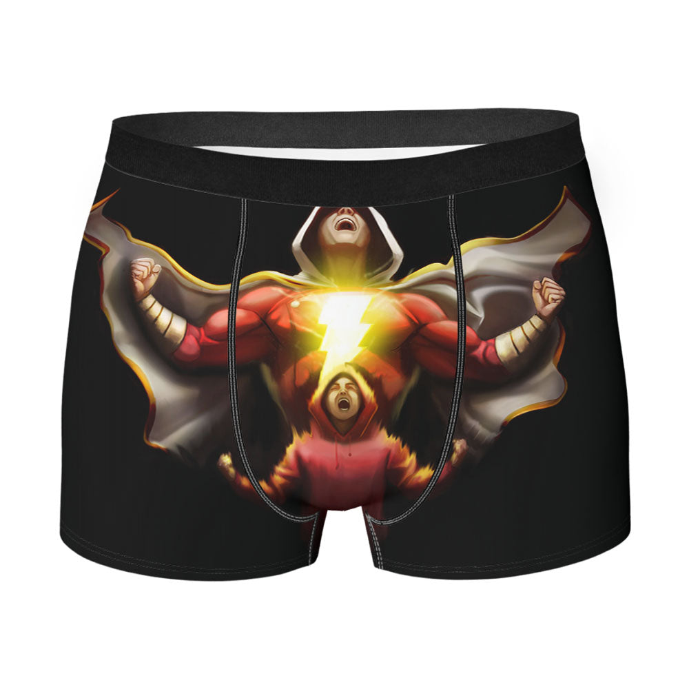 Shazam 2019 Comics Art Men'S Boxer Briefs