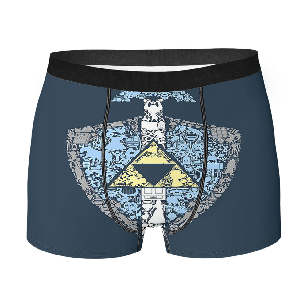 Shield Of Zelda Men'S Boxer Briefs
