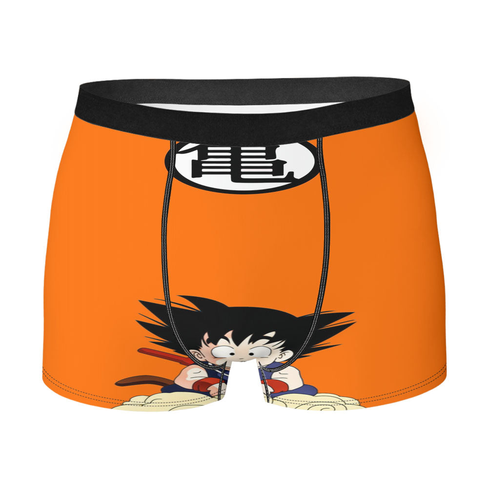 Simple Wallpaper Kid Goku Men'S Boxer Briefs