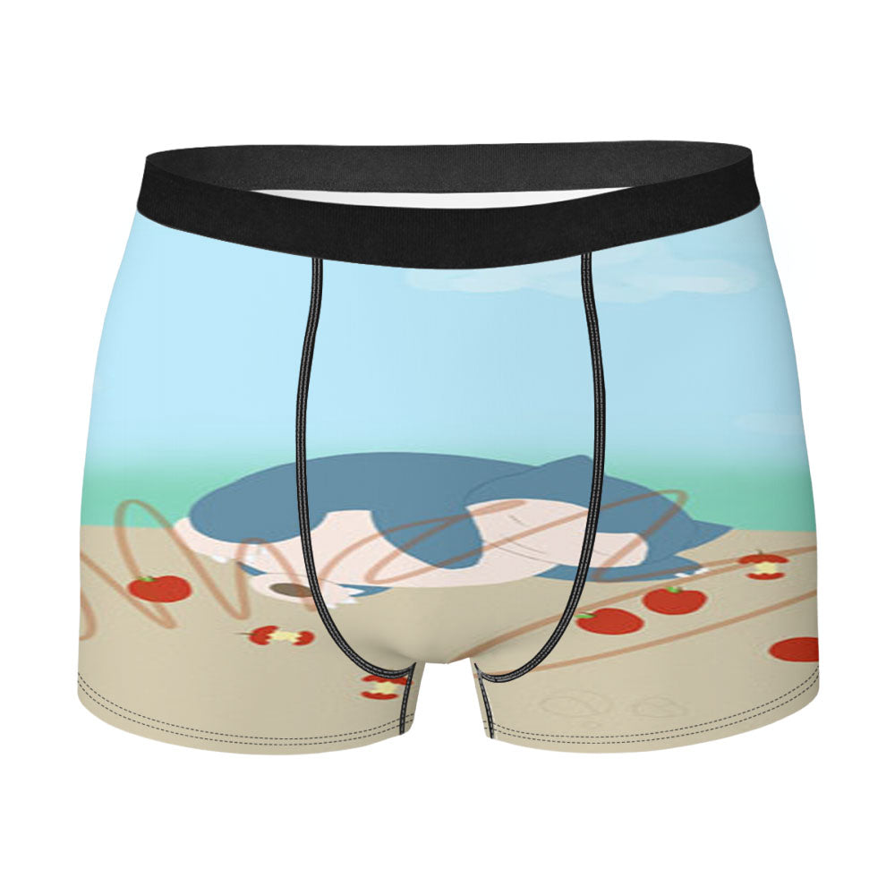 Snorlax Apple Men'S Boxer Briefs