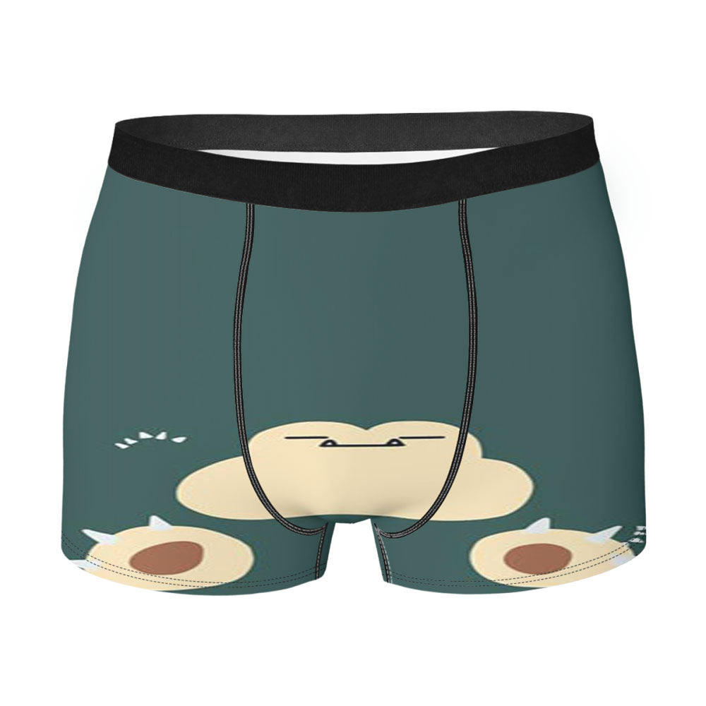 Snorlax Cartoon Men'S Boxer Briefs