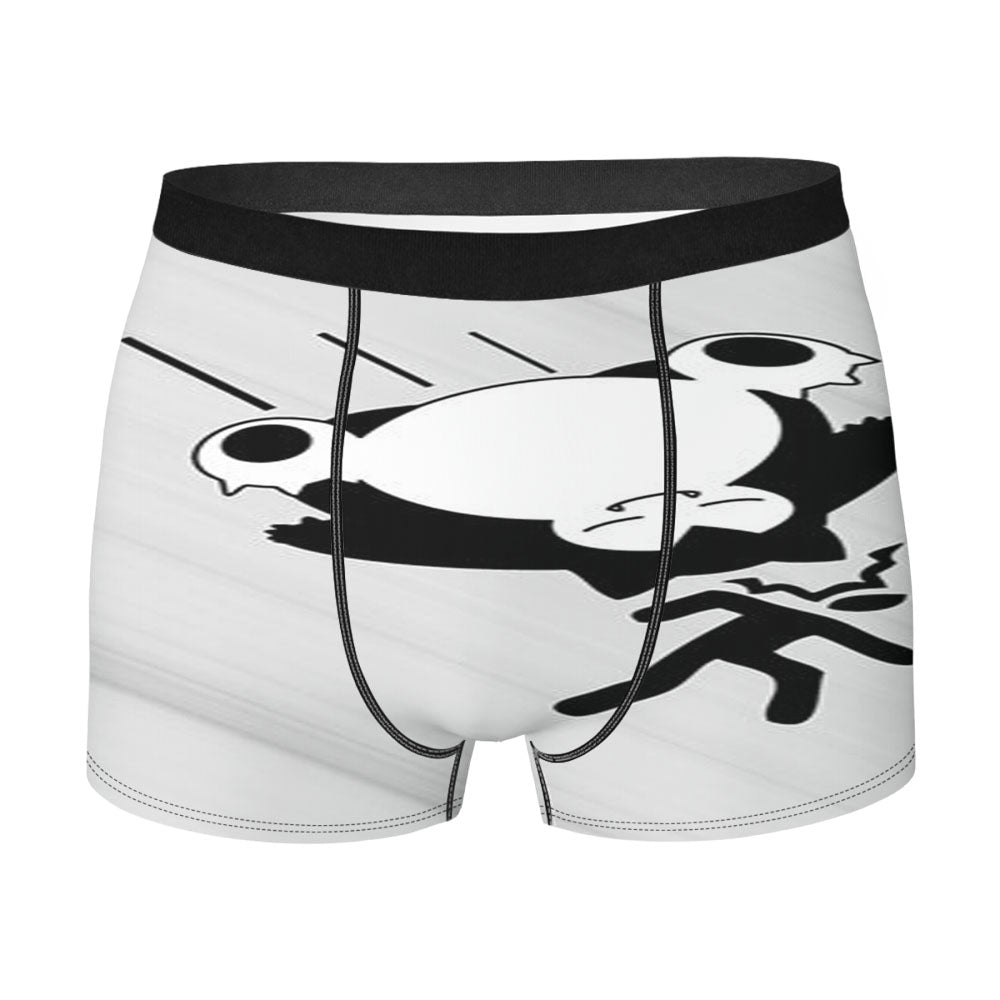 Snorlax Crash Men'S Boxer Briefs