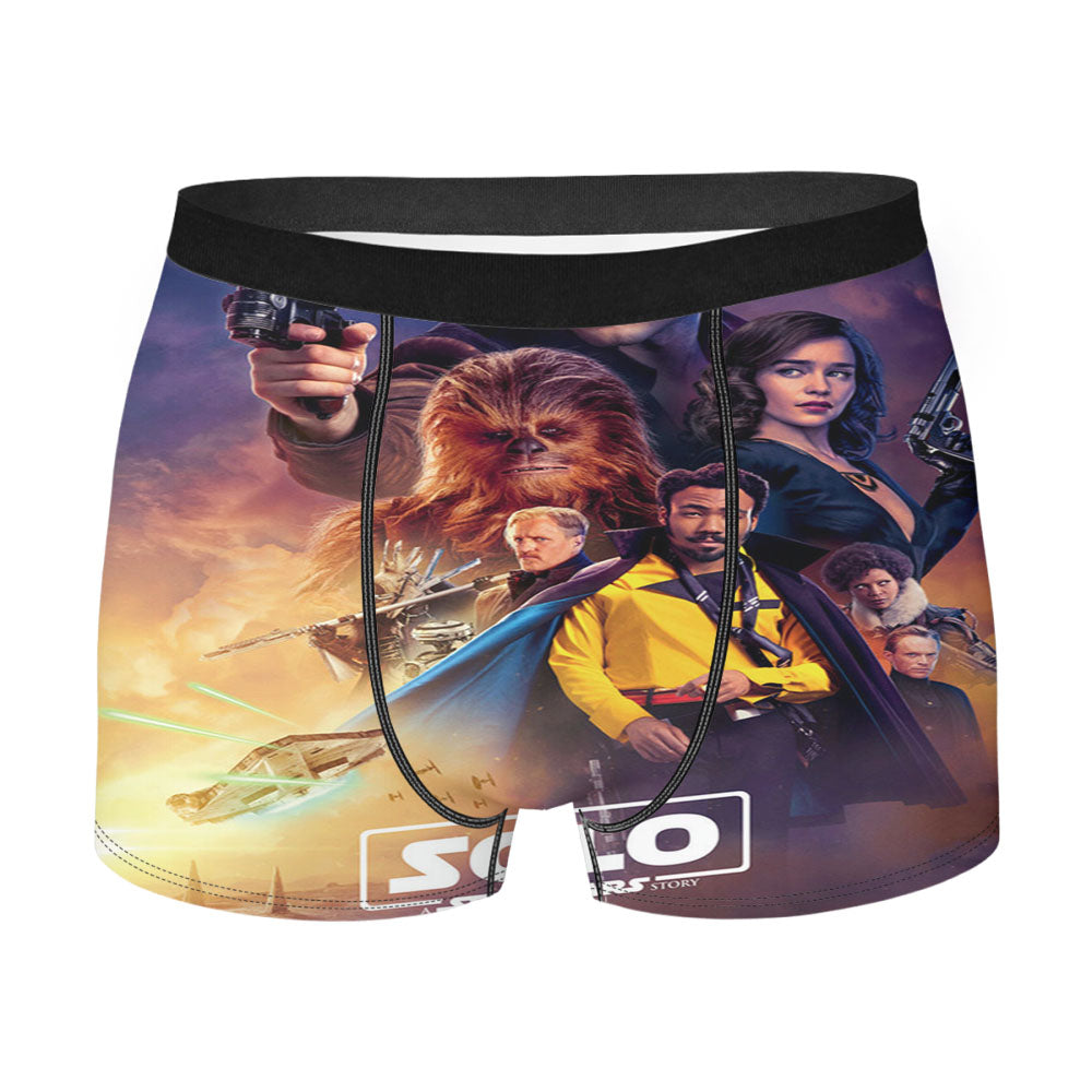 Solo Star Wars Movie Poster Men'S Boxer Briefs