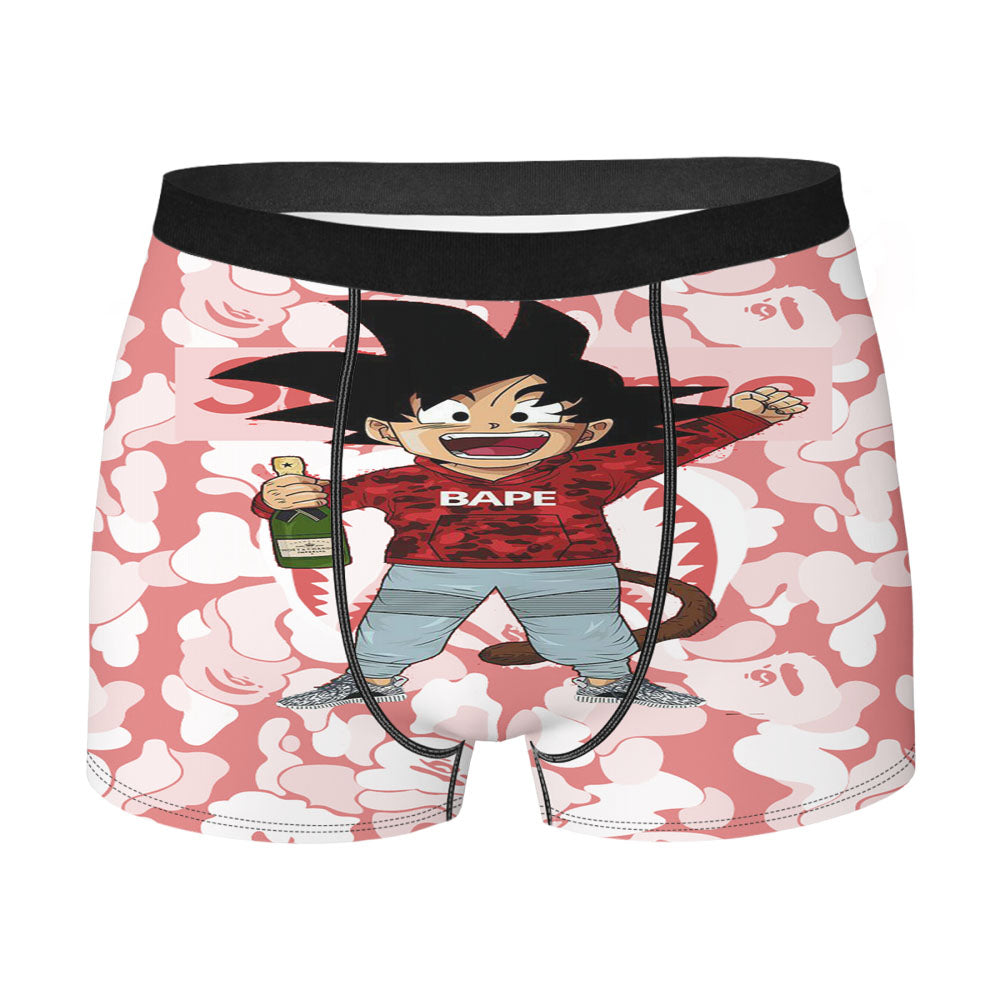 Son Goku Bape Men'S Boxer Briefs