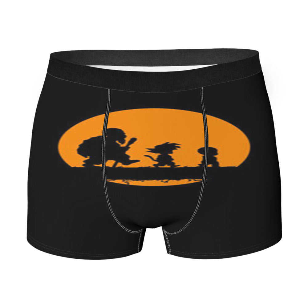 Son Goku Moon Men'S Boxer Briefs