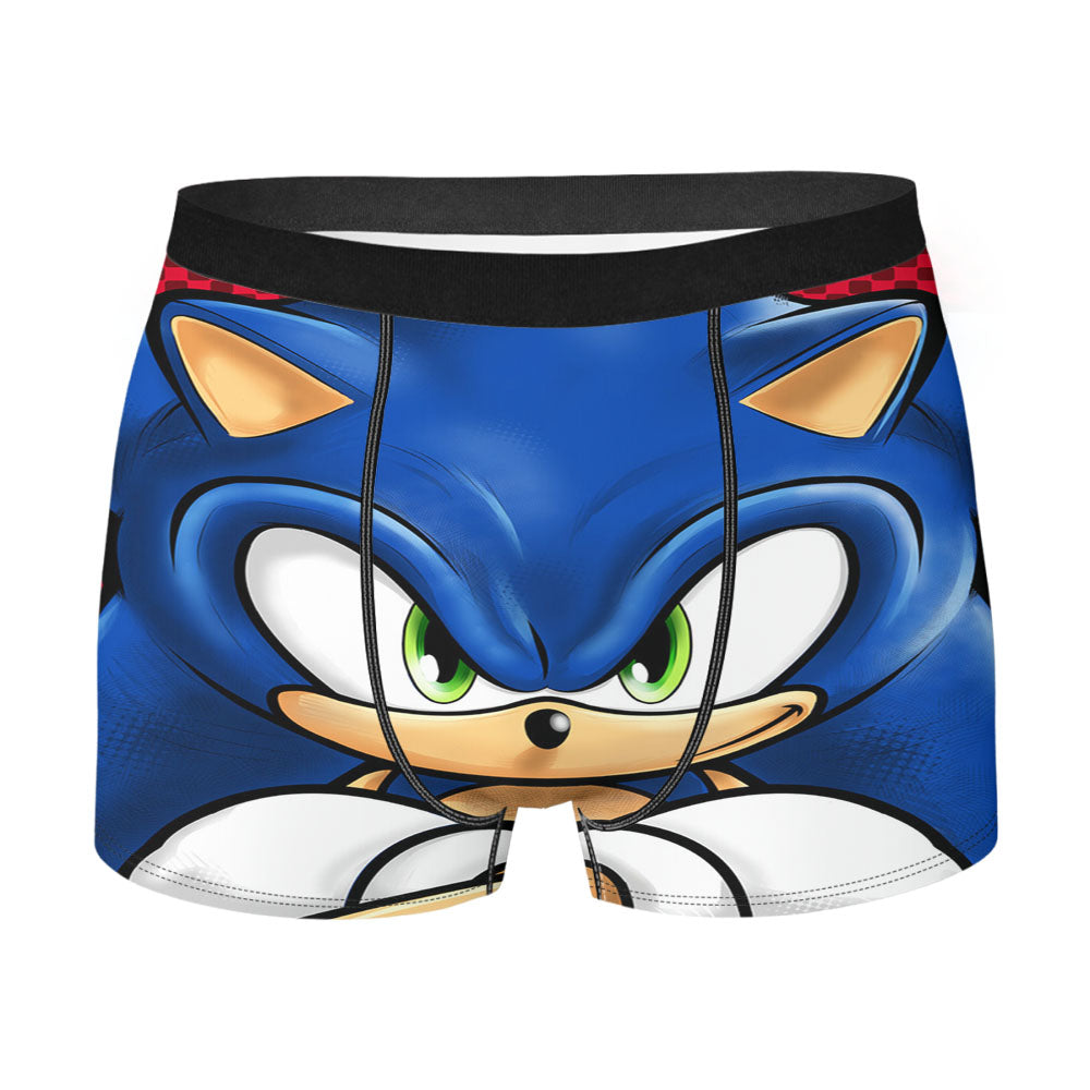 Sonic Men'S Boxer Briefs