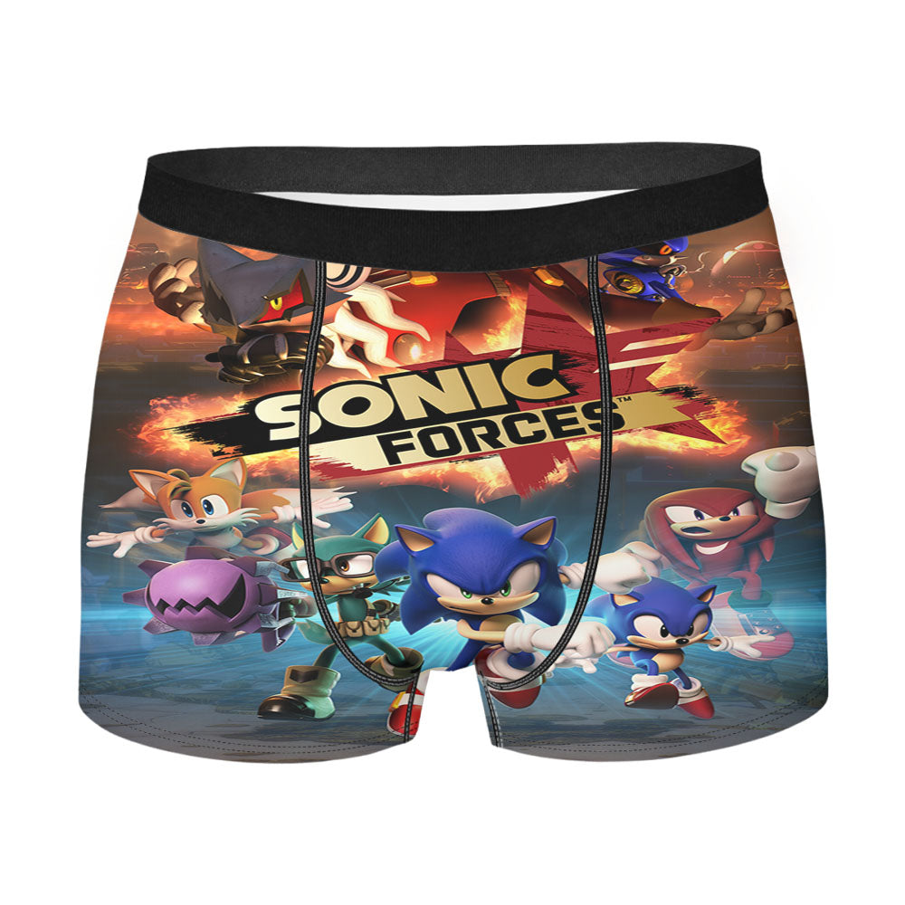 Sonic Forces Wallpaper Men'S Boxer Briefs