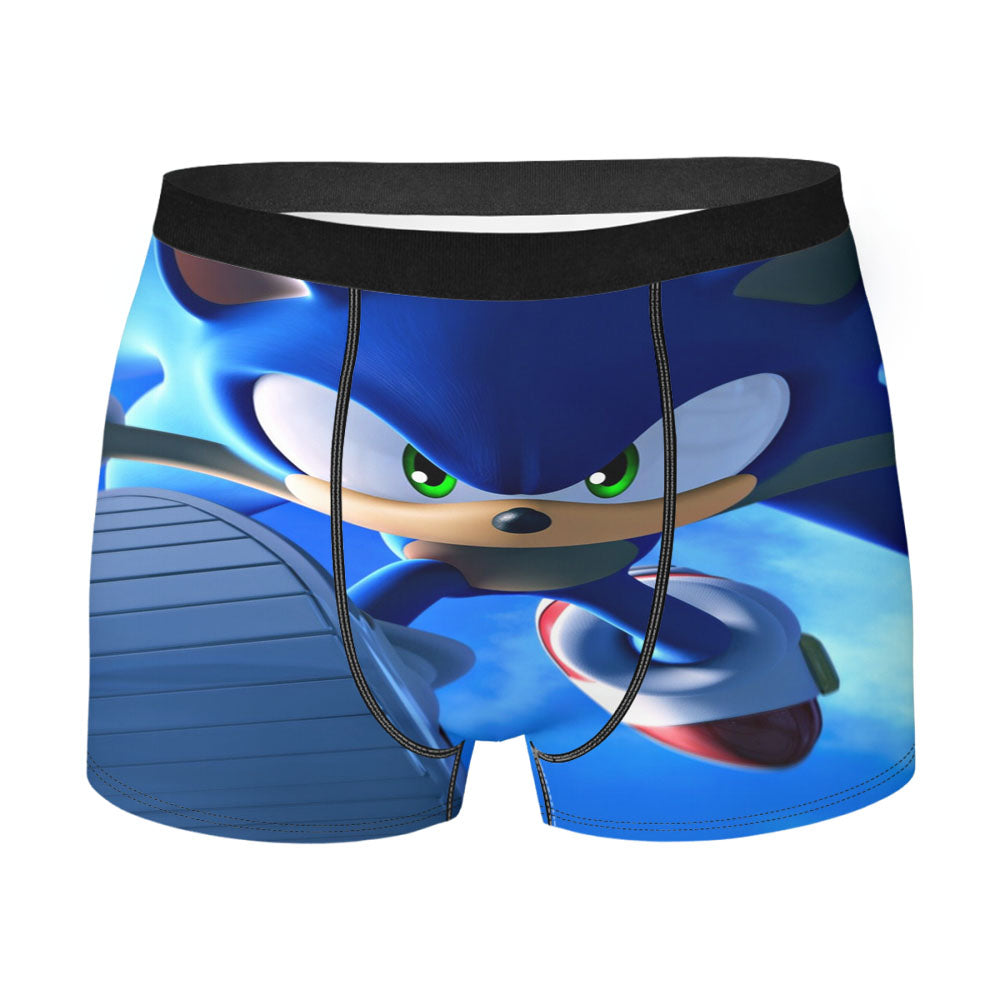 Sonic Run Away Men'S Boxer Briefs