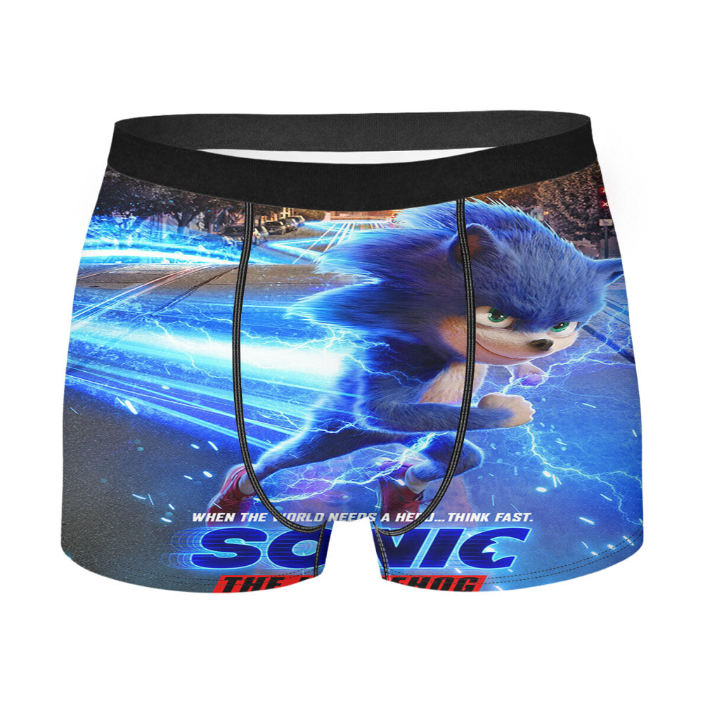 Sonic Run Wallpaper Men'S Boxer Briefs