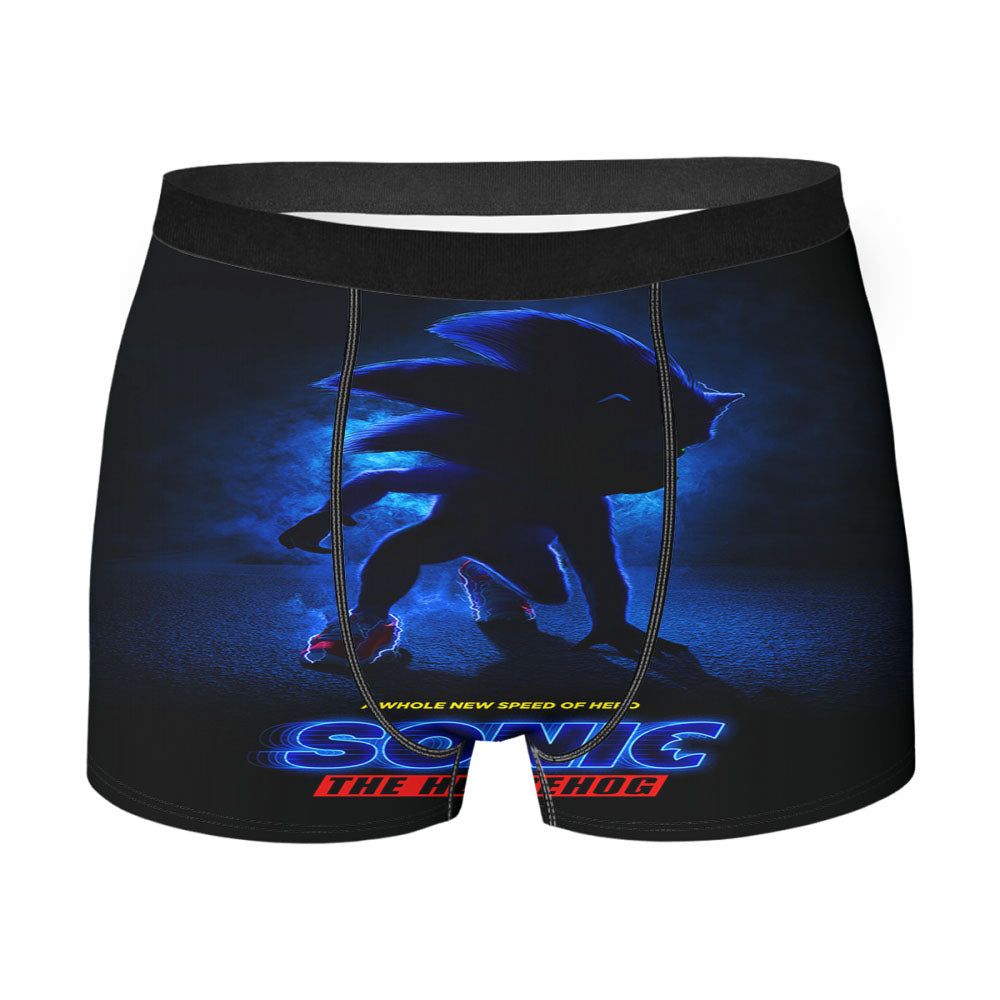 Sonic The Hedg Men'S Boxer Briefs