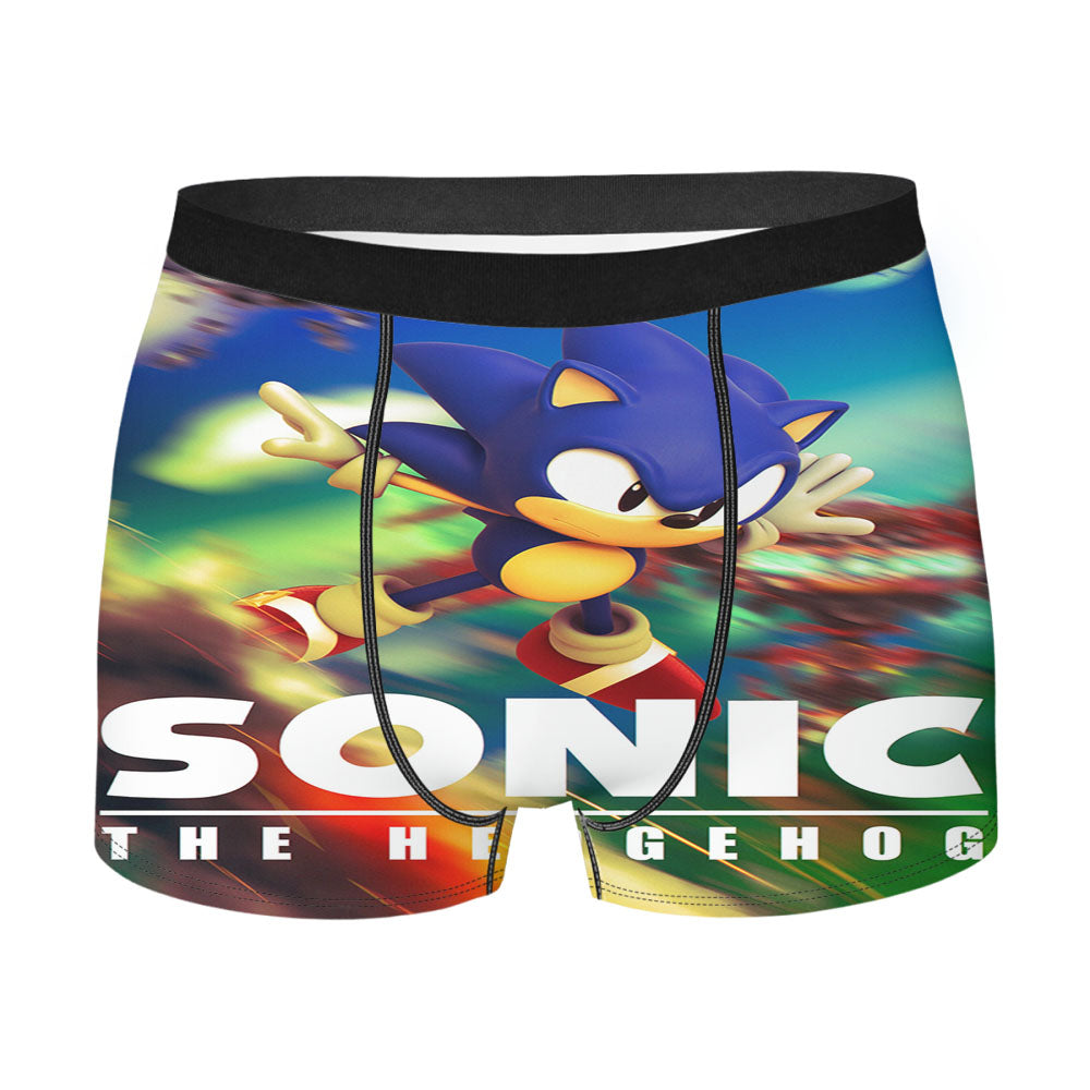 Sonic The Hedgehog Art Men'S Boxer Briefs