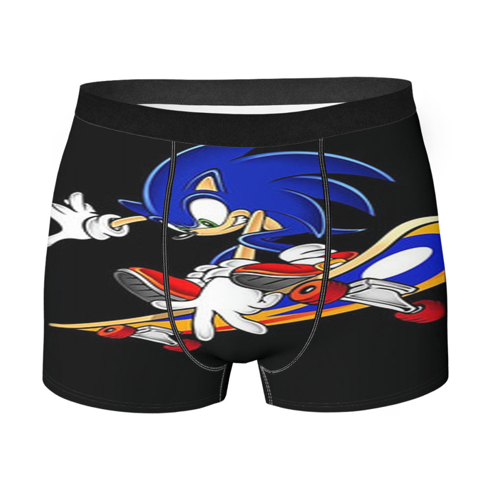 Sonic The Hedgehog Skateboard Men'S Boxer Briefs