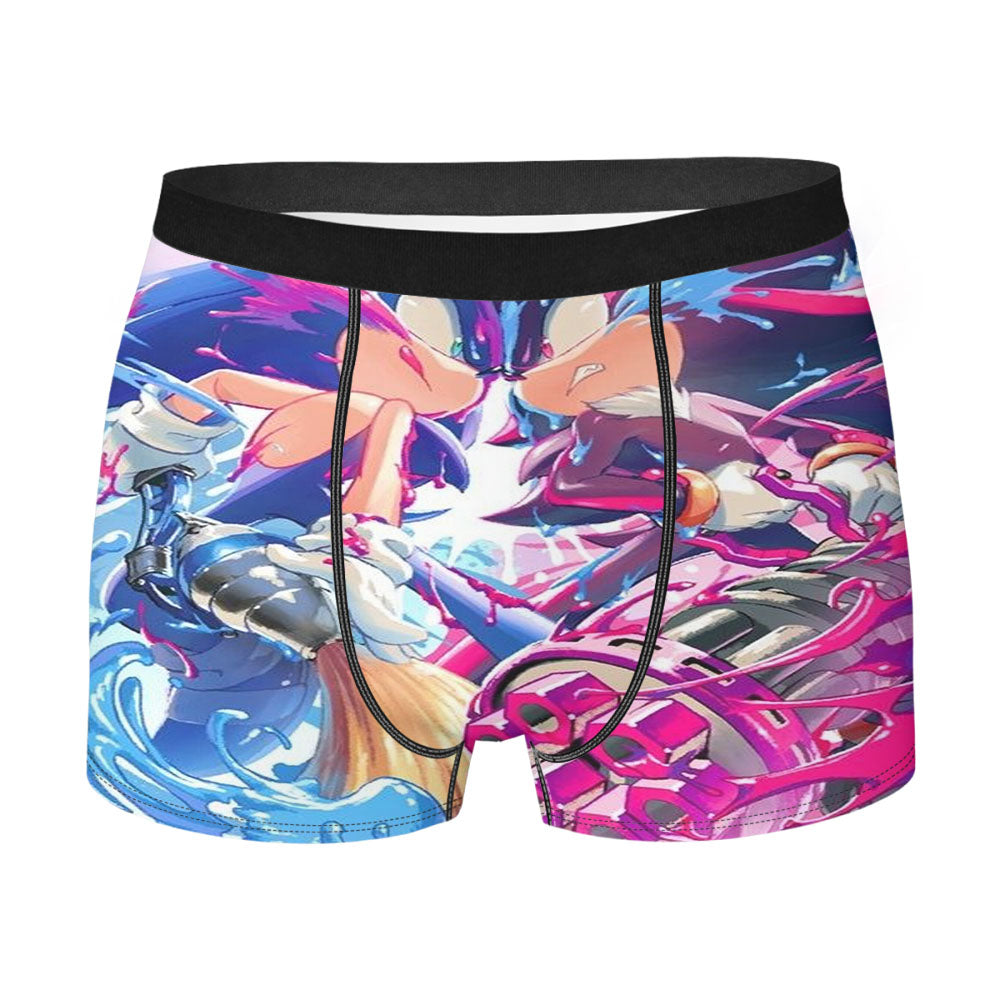 Sonic Vs Shadow Men'S Boxer Briefs