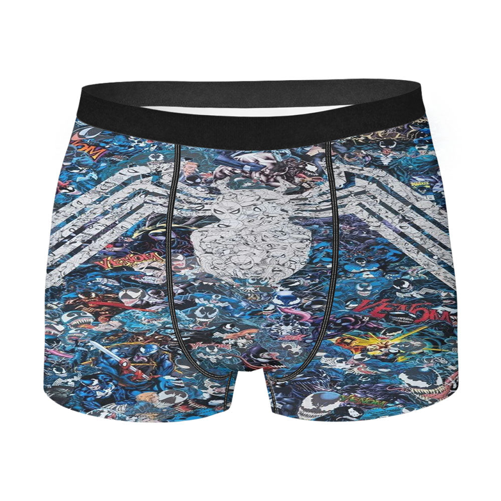 Spiderman Venom Photo Collage Men'S Boxer Briefs