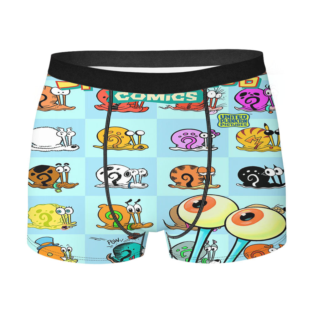 Spongebob All Gary'S Friends Men'S Boxer Briefs