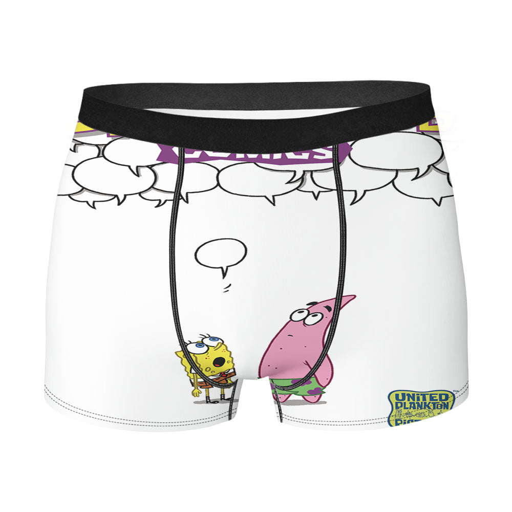 Spongebob Comics Men'S Boxer Briefs